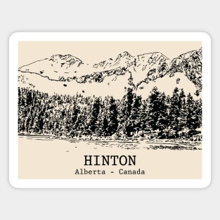 Hinton - Alberta Magnet